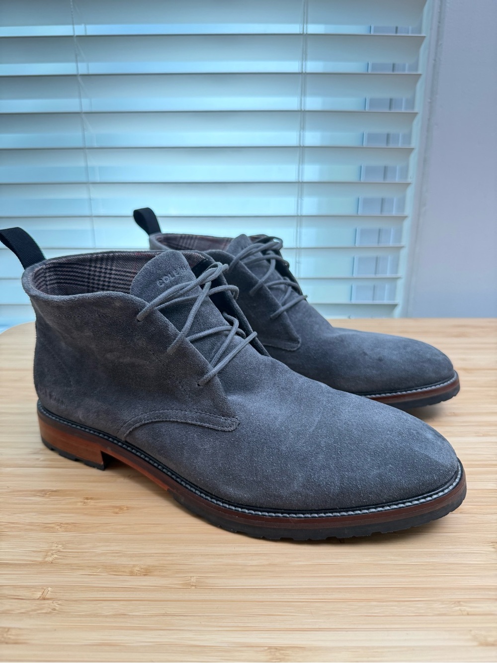Cole Haan Gray Suede Men's Chukka Boots Size 10